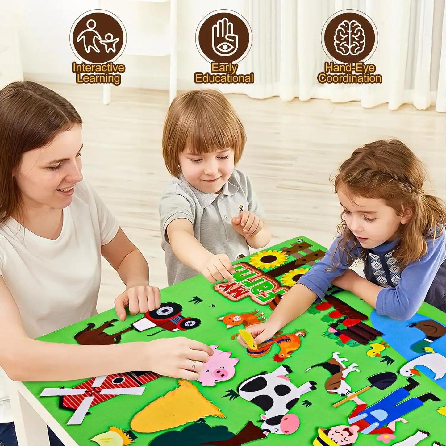 Farm Felt Story Board Set – Creative & Educational Play