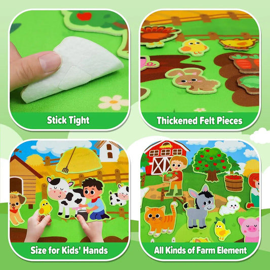 Farm Felt Story Board Set – Creative & Educational Play