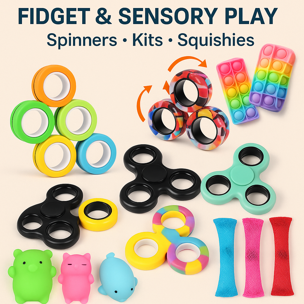 Fidget & Sensory Play – Fun, Focus & Stress Relief for All Ages