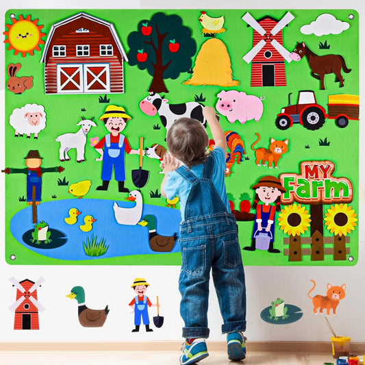 Farm Felt Story Board Set – Creative & Educational Play